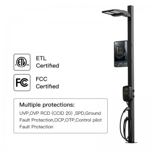22kW तक EVCP3 EV चार्जर, IEC 62196-2 अनुपालक, टाइप 2 सॉकेट