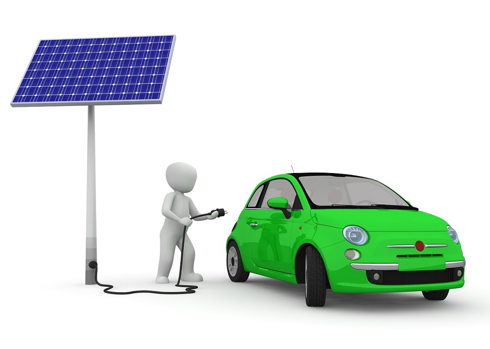 Solar energy as clean energy can power electric vehicles